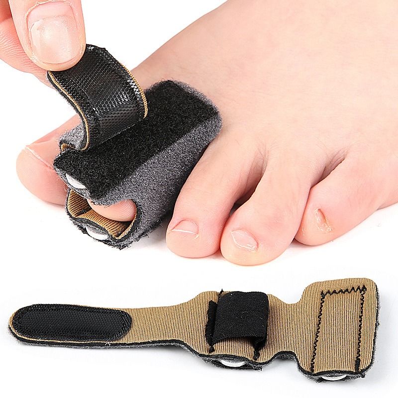 Adjustable Toe Splint Wraps, Hammer Toe Corrector for Curled/Claw Toes, Aluminum Brace Support for Daily Wear V1265-AU-238-2