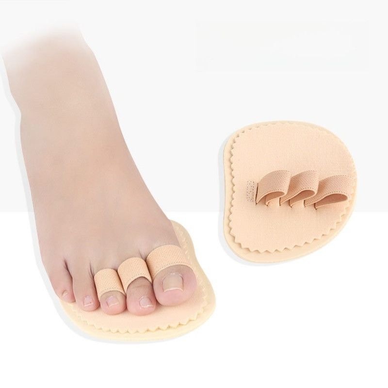 3-Hole Toe Corrector Pads, Bunion & Overlapping Toe Straightener, Hammer Toe EVA Cushion Inserts (1 Pair) V1265-AU-239-2
