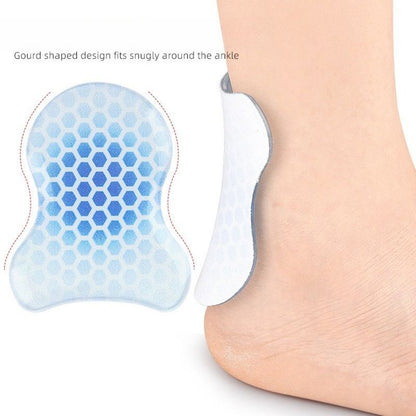 2PCS Gourd-Shaped Gel Pads for Ski Boots, Self-Adhesive Shock Absorbing Heel Liners, Reusable & Washable V1265-AU-244-LAN-2