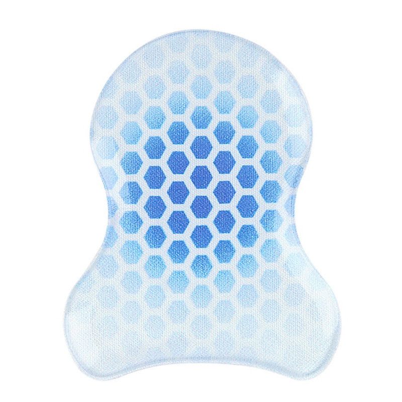 2PCS Gourd-Shaped Gel Pads for Ski Boots, Self-Adhesive Shock Absorbing Heel Liners, Reusable & Washable V1265-AU-244-LAN-2