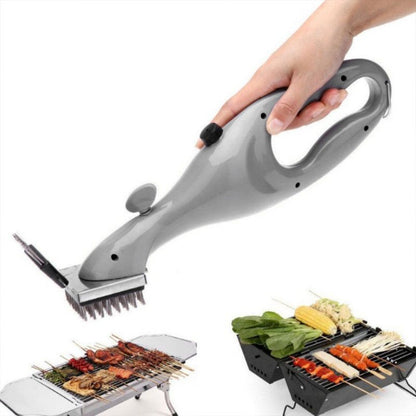 3-in-1 BBQ Cleaning Brush, Stainless Steel Wire Scraper Grill Cleaner for Outdoor Barbecue V1265-AU-258