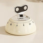 Vintage Magnetic Mechanical Kitchen Timer, 60-Minute Countdown Timer for the Fridge, Battery-Free Cooking V1265-AU-259-BAI