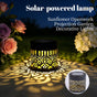 Solar-Powered Wrought Iron Mandala Pattern Openwork Projection Light, Courtyard and Garden Mood Light, V1265-AU-MANTUOLUO-1