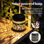 Solar-Powered Wrought Iron Sunflower-Patterned Openwork Projection Light, Courtyard and Garden Mood Light, V1265-AU-TAOGUAN-2