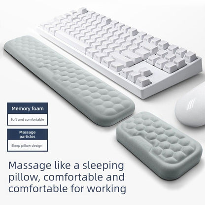 Memory Foam Mouse Pad with Wrist Rest V1265-DZSB-07