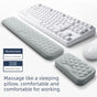 Memory Foam Mouse Pad with Wrist Rest V1265-DZSB-07