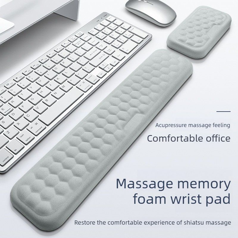 Memory Foam Mouse Pad with Wrist Rest V1265-DZSB-07