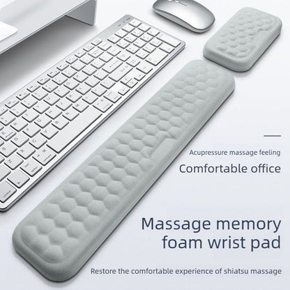 Memory Foam Mouse Pad with Wrist Rest V1265-DZSB-07