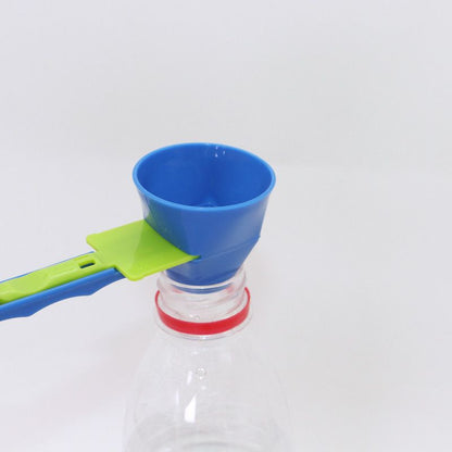 Leak-proof coffee scoop,Sliding coffee funnel,Coffee scoop with measurements,Coffee bar tool,1pc,green V1265-JD-02