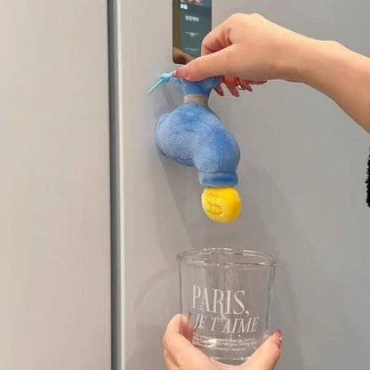 Faucet Magnetic Fridge Magnet - Funny Creative Wall Decoration Novelty Magnetic Ornament V1265-JD-03