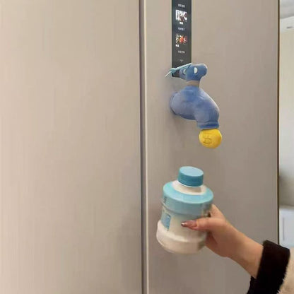 Faucet Magnetic Fridge Magnet - Funny Creative Wall Decoration Novelty Magnetic Ornament V1265-JD-03