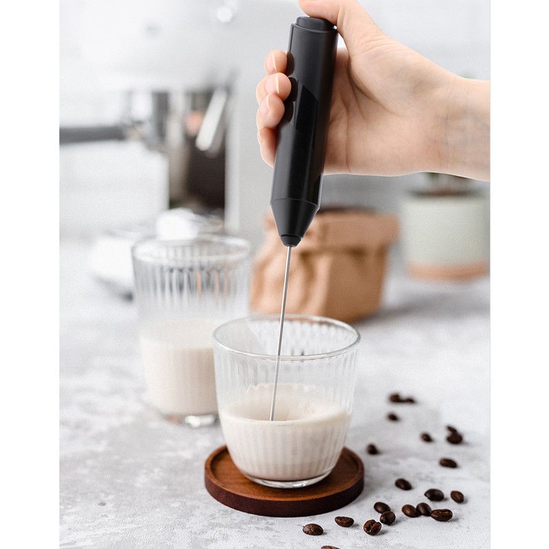 Electric Milk Frother - Egg Beater, Whisk, Cream & Coffee Foam Maker V1265-JD-07