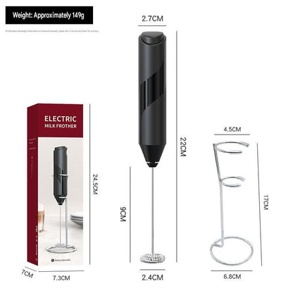 Electric Milk Frother - Egg Beater, Whisk, Cream & Coffee Foam Maker V1265-JD-07