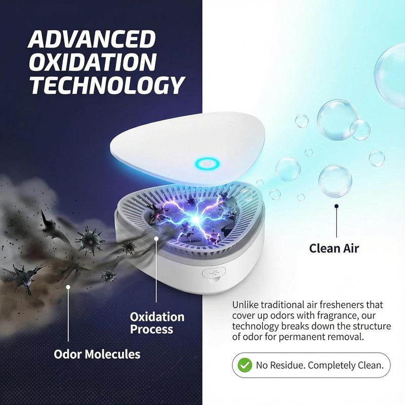Triangular Ozone Sterilizer / Odor Eliminator V1265-JD-10