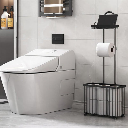 Bathroom Tissue Holder - Wall-Mounted Storage Rack for Home V1265-JJ-01