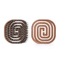High Crown Volume Hollow Mosquito Coil Comb V1265-MR-09