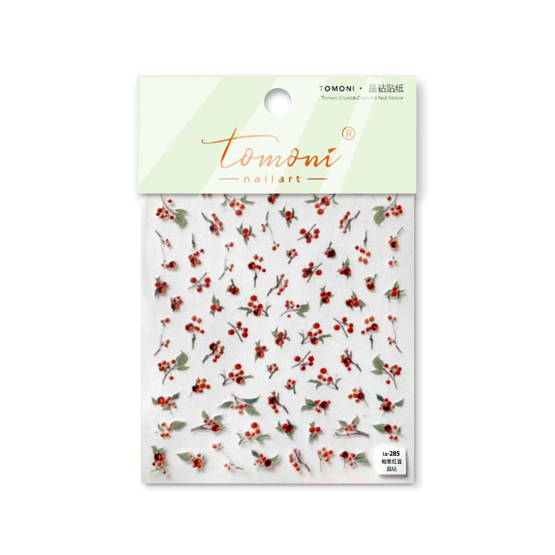 1PC Crystal Diamond Nail Art Sticker V1265-MR-10