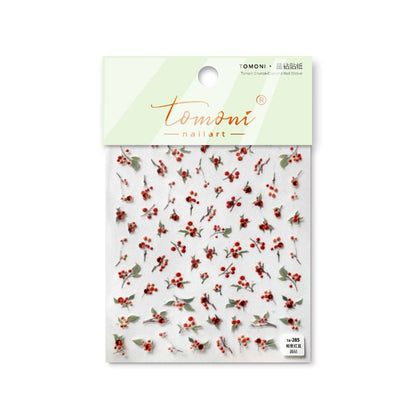 1PC Crystal Diamond Nail Art Sticker V1265-MR-10