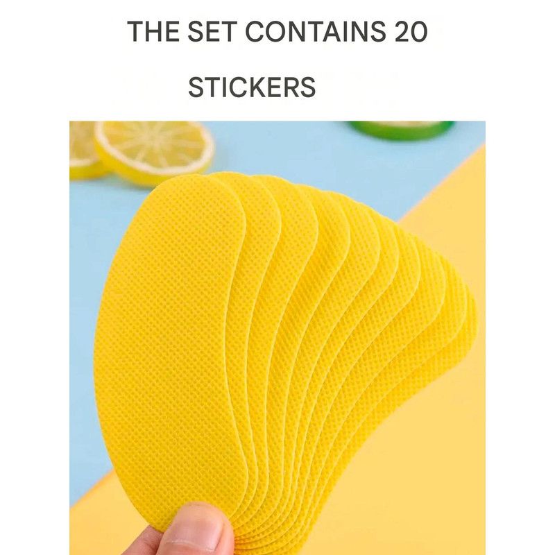 Portable Disposable Foot Odor Remover Shoe Insoles / Deodorant Shoe Patches V1265-MR-15