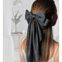 Long Bow Hair Clips for Women Hair Accessories-Black V1265-NSPS-04