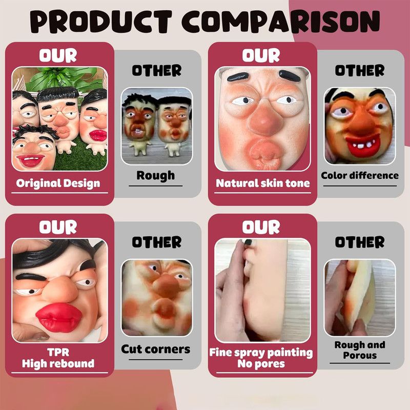 2-in-1 Adult Stress Relief Pop Toy, Refillable Pimple Popping Squishy, Reusable Eco-Friendly Silicone Sensory V1265-NSPS-05