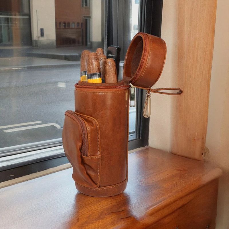 New Creative Men's Retro Handmade Cigar Case V1265-NSSS-01