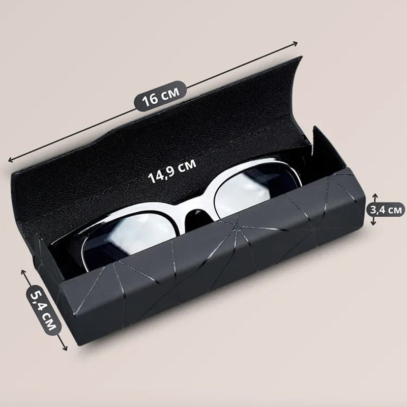 Premium Eyeglass Case - Retro Japanese Style - Sunglass Storage - Fashionable Geometric Pattern - Stylish V1265-PH027-HEI