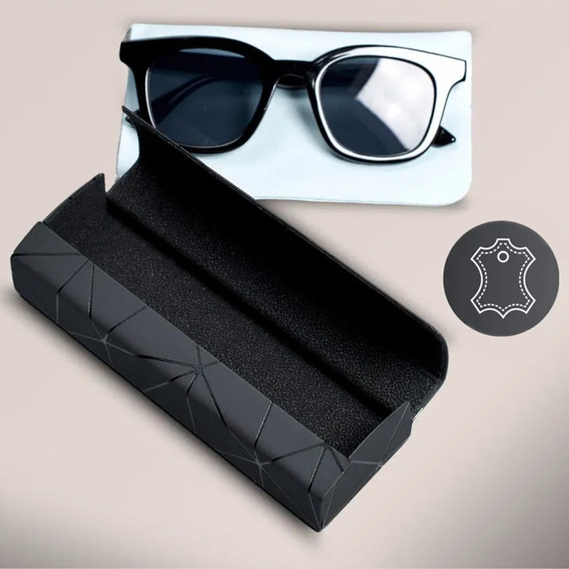 Premium Eyeglass Case - Retro Japanese Style - Sunglass Storage - Fashionable Geometric Pattern - Stylish V1265-PH027-HEI