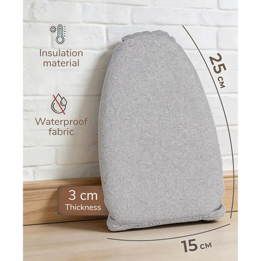 1 piece - Handheld ironing pad - Heat-resistant ironing mat - Portable ironing aid - Ironing tool - Steam V1265-PH029