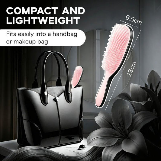 Detachable Silicone Cushion Massage Comb, Wet/Dry Use, Unisex, Suitable for All Hair Types, Volumizing and V1265-PH082-HEIFEN
