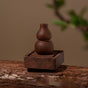 Wooden Diffuser for Car Aromatherapy Wooden Essential Oil Diffuser Tumbler-Shaped Walnut Wood Aromatherapy V1265-QP-01