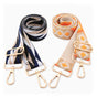 Two-piece set of jacquard webbing suitable for handbag straps, shoulder bag straps, and camera straps-Orange V1265-THZD-001