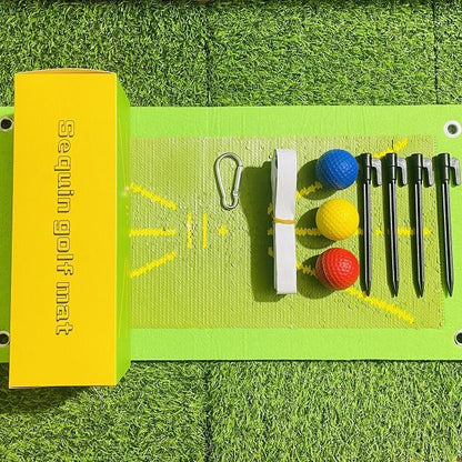 Golf Mat Practice Mat - Indoor & Outdoor Hitting Mat Training Aid V1265-TY-02
