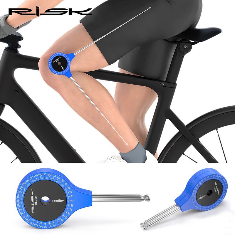 Road Bicycle Knee Joint Angle Measurement Tool - Cycling Posture Goniometer V1265-TY-03