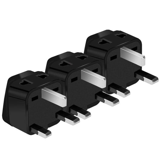 US to UK Power Plug Adapter, UROPHYLLA Type G Outlet Travel Power Adapter Plug for UK, Ireland, London, Hong V1265-UK003