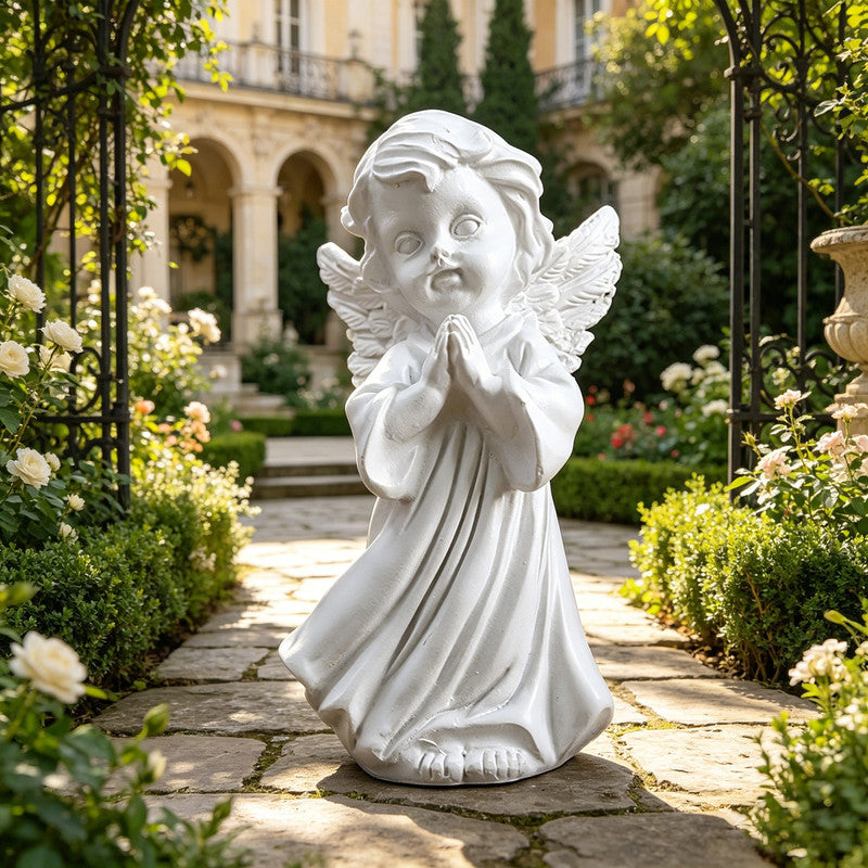 Angel Praying Girl Figurine, Resin Statue Home Decor V1265-YY-07