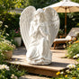 Kneeling Praying Angel Statue, Resin Religious Home Decor V1265-YY-15