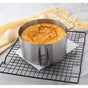 Adjustable Mousse Ring, Stainless Steel Round Cake Mold - 16-30cm Diameter, 8cm Height - Baking Tool for V1265-YY-16