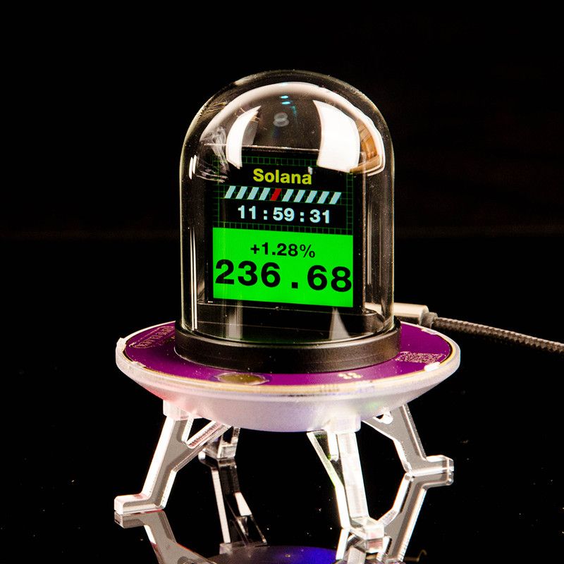 Multi-functional product with stock, exchange rate, clock, and weather display V1265-YY-29