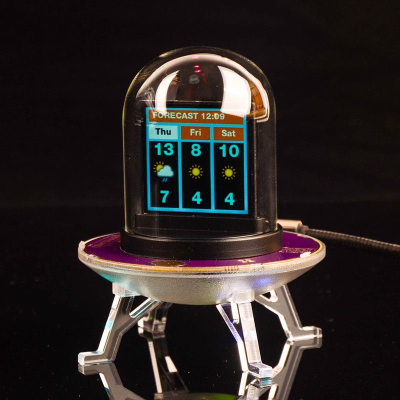 Multi-functional product with stock, exchange rate, clock, and weather display V1265-YY-29