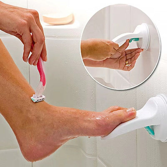 Shower Foot Rest with Suction Cups - Non-Slip Bathroom Pedal, Leg Shaving Aid for Shower V1265-YY-30