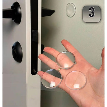 Silicone anti-collision bumpers for door handles and refrigerators. V1265-YY-32