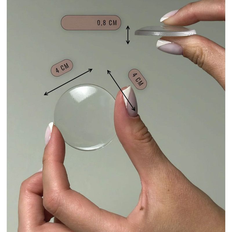 Silicone anti-collision bumpers for door handles and refrigerators. V1265-YY-32