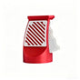 3D printed desktop ornament of a one-handed can opener, for beverages.Red V1265-YY-39