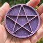 Wooden display stand for mini curiosities,Five-pointed star V1265-YY-48