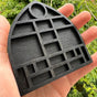 Wooden display stand for mini curiosities,Cathedral V1265-YY-52