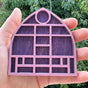 Wooden display stand for mini curiosities,Cathedral V1265-YY-53