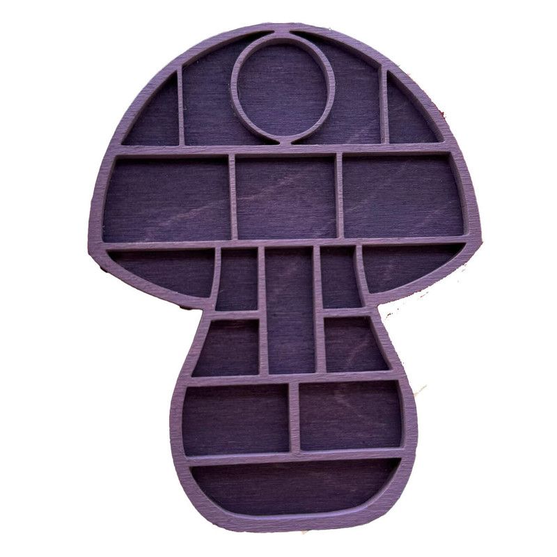 Wooden display stand for mini curiosities,Mushroom V1265-YY-59