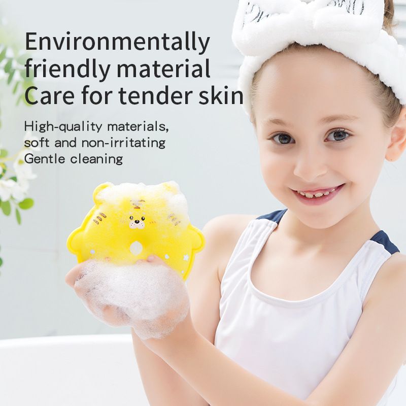 Children's bath cotton cartoon bath flower bath ball V1265-YY-61