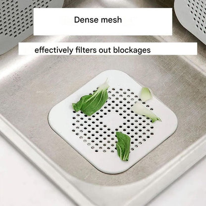 Silicone Sink Strainer for Kitchen & Bathroom - White V1265-YY-71